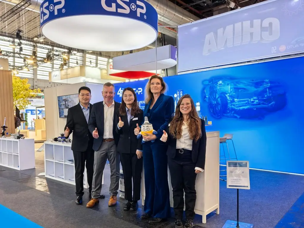 GSP Europe Mitarbeiter auf der Messe